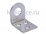 Проушины ушко угловое 70х30 (70х30х2) цинк белый (10 шт)