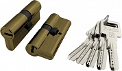 Картинка Цилиндровый механизм FUARO R600/70 mm (30+10+30) AB бронза 5 кл.