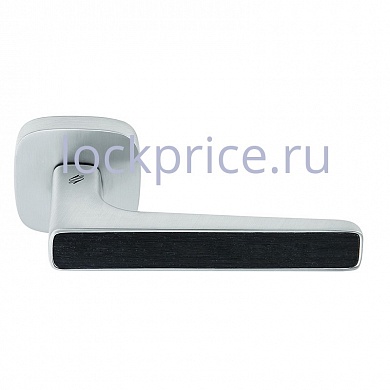 Картинка Дверная ручка Colombo Spider MR-11 матовый хром/ebony wood