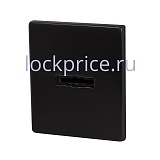Декоративная накладка Armadillo (Армадилло) на сувальдный замок PS Protector/USS BL Черный