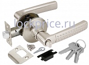 Картинка Ручка защелка 6026 SN-E (кл./фик.) мат. никель