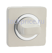 Картинка Завертка квадр.к руч RENZ (РЕНЦ) INBK 02 MSW/CP, мат.суп.бел./хр.бл.КВ