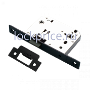Картинка Защелка сантехническая РЕНЦ INLB 2070 plastic Black, пластиковый язычок, черный