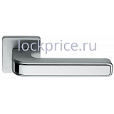 Дверная ручка Colombo Design Tecno MO11 матовый хром/хром R ф/з