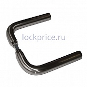 Ручка нажимная HAG ID - 201 ЭКОНОМ BN-SS (шлифованная нержавеющая сталь)