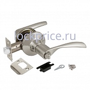 Картинка Ручка защелка Ajax (Аякс) 6010 SN-B (фик.) мат. никель
