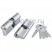 Картинка Цилиндровый механизм Fuaro (Фуаро) 200 ZA 90 mm (35+10+45) CP хром 5 кл.
