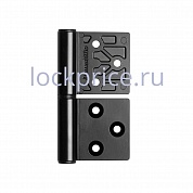 Картинка Петля Armadillo (Армадилло) универсальная флажковая FL.IN3800.UR BL черный