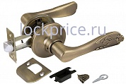 Картинка Ручка защелка 6033 MAB-P (без фик.) мат. бронза