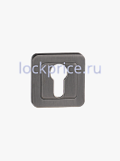 Картинка Накладка на цилиндр PALLINI Origin PAL-KH-RS SBN матовый черный никель