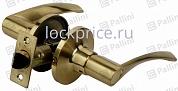 Картинка Ручка-защелка межкомнатная PALLINI P3902 BS-PS матовое золото