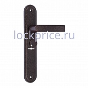 Картинка Ручка дверная Mettem (Меттэм) для ЗВ9 902 НР 0501 (плоская) с пружиной медн.антик