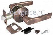 Картинка Ручка защелка 6024 AC-P (без фик.) медь