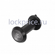 Картинка DVZ3, глазок, Fuaro (Фуаро) 16/180/55x90 (оптика пластик, шторка сталь, угол обзора 180) BL-24 черный