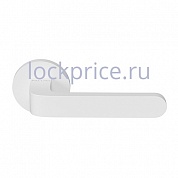 Картинка Ручка дверная PALLINI COSMO Лира PAL-COS-08 WHITE белый