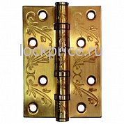Картинка Петля дверная ADDEN BAU 100X70X2.5 4BB FLO SATIN GOLD матовое золото