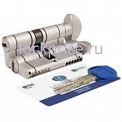 Картинка Цилиндровый Mottura (Моттура) механизм с вертушкой CP4F363601R (72 мм/31+10+31) МАТ.НИКЕЛЬ