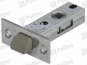 Картинка Защелка межкомнатная с пластиковым язычком PALLINI P 6-45 CP хром