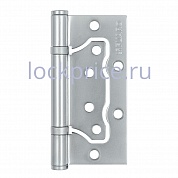 Картинка Петля универсальная Fuaro (Фуаро) без врезки 500-2BB/BL 100x2,5 PC (перламутровый хром) БЛИСТЕР