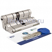 Картинка Цилиндровый Mottura (Моттура) механизм CP4D464601 (92 мм/41+10+41) МАТ.НИКЕЛЬ