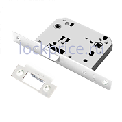 Картинка Защелка сантехническая РЕНЦ INLB 2070 plastic White, пластиковый язычок, белый