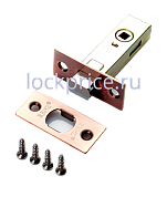 Картинка Задвижка межкомнатная RENZ (РЕНЦ) "L-BK 45 AС", медь античная