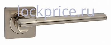 Картинка Ручка дверная "INAL 522-02 SC/CP", хром матовый/хром блестящий