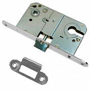 Картинка Защелка механическая врезная ARCHIE Sillur L 2085 SC хром (N) под евро-цилиндр