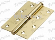 Картинка Петля стальная разъемная с подшипником PALLINI PH 100х70х2,5 L (левая) SG матовое золото