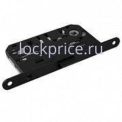 Картинка Замок бесшумный с пластиковым язычком PALLINI P 410 С BL черный матовый