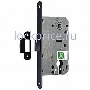 Картинка Замок межкомнатный Guardian (Гардиан) под цилиндр Soft 11P BL, черный