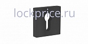 Картинка Накладка на цилиндр PALLINI Silver CUBE PAL-KH SQ MatBlack черный