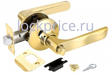 Картинка Ручка защелка 6024 PB-B (фик.) золото