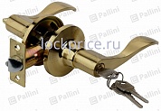 Картинка Ручка-защелка межкомнатная входная PALLINI P3801 BS-ET матовое золото