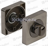 Завертка (поворотная ручка) на квадратном основании PALLINI Silver PAL-WC-S SN/BN черный никель