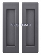 Картинка Ручка для раздвижных дверей и дверей купе ARMADILLO SH010 URB BPVD-77 Вороненый никель