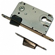 Картинка Защелка врезная магнитная ARCHIE Sillur L M085 SC MAG антич. кофе / бронза (ACF / B) под евро-цилиндр