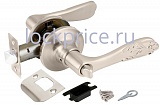 Ручка защелка 6033 SN-B (фик.) мат. никель