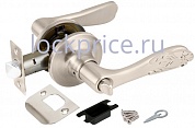 Картинка Ручка защелка 6033 SN-B (фик.) мат. никель