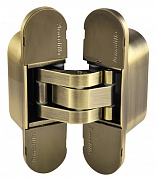 Картинка Петля скрытой установки с 3D-регулировкой ARMADILLO Architect 3D-ACH UNIVERSAL 60 AB Бронза