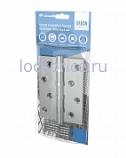 Картинка Петля Armadillo (Армадилло) универсальная IN4500UC-BL CP 102x75x3 INOX304 хром БЛИСТЕР