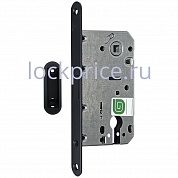 Картинка Замок Guardian (Гардиан) межкомнатный магнитный под цилиндр Soft 11М BL, черный матовый /128:5968/