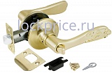 Ручка защелка 6033 SB-B (фик.) мат. золото