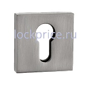 Картинка Накладка кв. на цилиндр PUERTO INET AL 03 SN, никель матовый