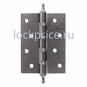 Картинка Петля Fuaro (Фуаро) универсальная IN4400U/A OS (4BB/A 100x75x2,5) античное серебро