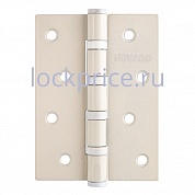 Картинка Петля универсальная Fuaro (Фуаро) 4BB 100x75x2,5 WH (белый)